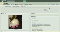 Desktop Screenshot of lozzyboo.deviantart.com