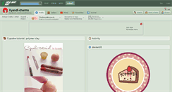 Desktop Screenshot of kyandi-charms.deviantart.com