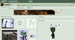 Desktop Screenshot of invaderrail.deviantart.com