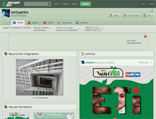 Tablet Screenshot of mrtyamiro.deviantart.com
