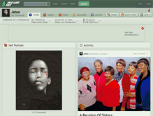 Tablet Screenshot of jatee.deviantart.com