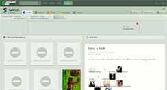 Desktop Screenshot of kailmeti.deviantart.com