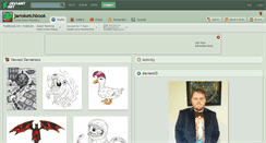 Desktop Screenshot of jamsketchbook.deviantart.com