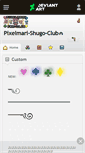 Mobile Screenshot of pixelmari-shugo-club.deviantart.com