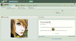Desktop Screenshot of laurafs.deviantart.com