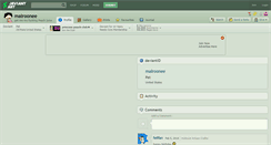 Desktop Screenshot of malroonee.deviantart.com