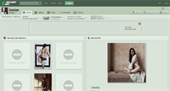 Desktop Screenshot of dekilah.deviantart.com