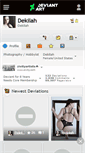 Mobile Screenshot of dekilah.deviantart.com