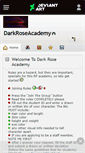 Mobile Screenshot of darkroseacademy.deviantart.com