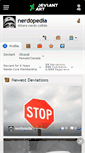 Mobile Screenshot of nerdopedia.deviantart.com