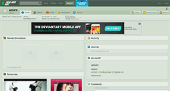 Desktop Screenshot of amorz.deviantart.com