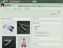Tablet Screenshot of leszczuuu.deviantart.com