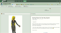 Desktop Screenshot of deviant-incubus.deviantart.com