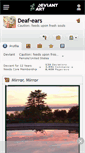 Mobile Screenshot of deaf-ears.deviantart.com