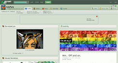 Desktop Screenshot of iltypyra.deviantart.com