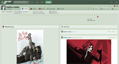 Desktop Screenshot of malice-wonka.deviantart.com