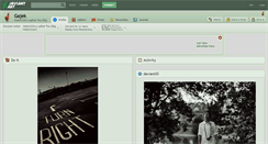 Desktop Screenshot of gajek.deviantart.com