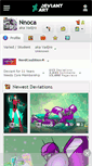 Mobile Screenshot of nnoca.deviantart.com