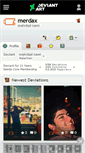 Mobile Screenshot of merdax.deviantart.com