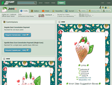 Tablet Screenshot of jinhii.deviantart.com
