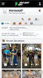 Mobile Screenshot of morososap.deviantart.com