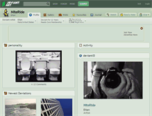Tablet Screenshot of niteride.deviantart.com