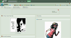 Desktop Screenshot of ninamo.deviantart.com