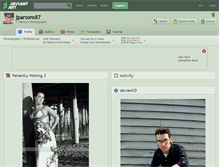 Tablet Screenshot of jparsons87.deviantart.com