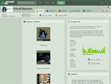 Tablet Screenshot of eris-of-discord.deviantart.com