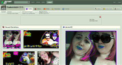 Desktop Screenshot of freakenstein1313.deviantart.com