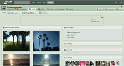 Desktop Screenshot of fullmoonpsycho.deviantart.com