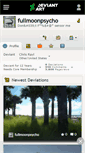 Mobile Screenshot of fullmoonpsycho.deviantart.com