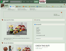 Tablet Screenshot of cez3.deviantart.com