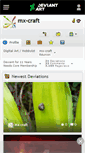 Mobile Screenshot of mx-craft.deviantart.com