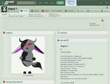 Tablet Screenshot of dogod-1.deviantart.com