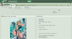Desktop Screenshot of carloslima.deviantart.com