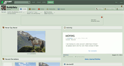 Desktop Screenshot of buddybaby.deviantart.com