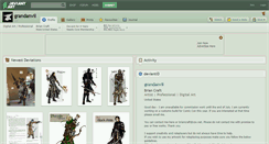 Desktop Screenshot of grandanvil.deviantart.com