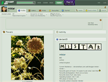 Tablet Screenshot of mistar.deviantart.com