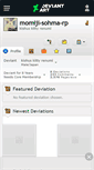 Mobile Screenshot of momiji-sohma-rp.deviantart.com