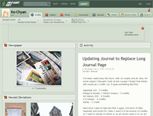 Tablet Screenshot of ko-chyan.deviantart.com