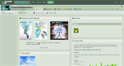 Desktop Screenshot of dreamsofabsolution.deviantart.com