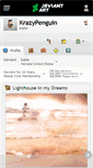 Mobile Screenshot of krazypenguin.deviantart.com
