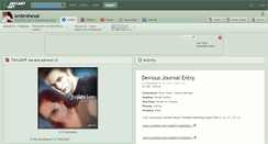 Desktop Screenshot of ambrohexal.deviantart.com