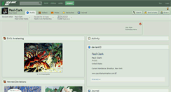 Desktop Screenshot of paul-clark.deviantart.com