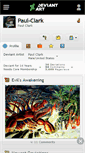 Mobile Screenshot of paul-clark.deviantart.com