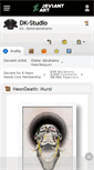 Mobile Screenshot of dk-studio.deviantart.com