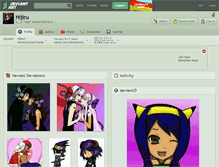 Tablet Screenshot of hijiru.deviantart.com