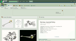 Desktop Screenshot of frbo.deviantart.com