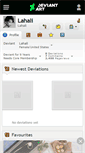 Mobile Screenshot of lahali.deviantart.com